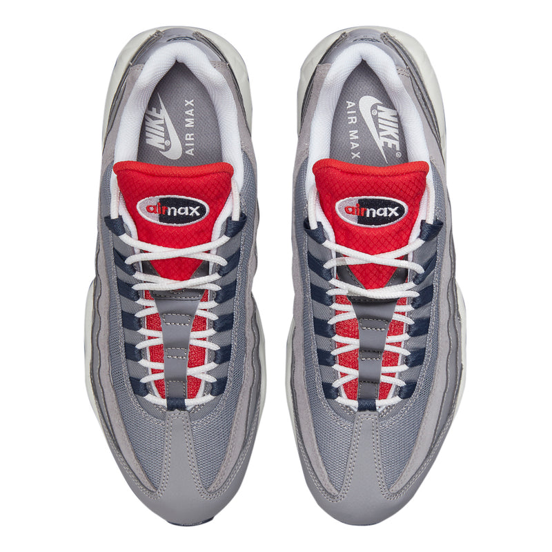 Men's Air Max 95 Cement Grey/Thunder Blue (DB0250 001)