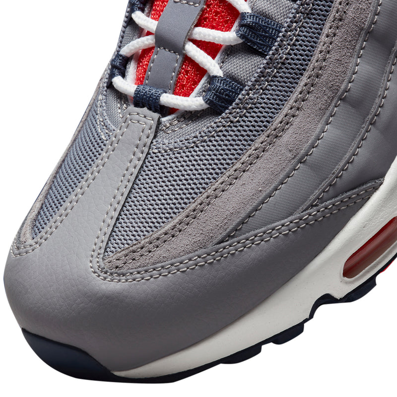 Men's Air Max 95 Cement Grey/Thunder Blue (DB0250 001)