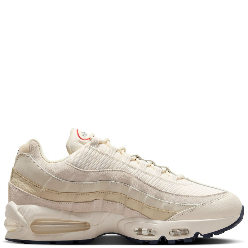 Men's Air Max 95 OG PRM Pale Ivory/University Red (IH4378 110)