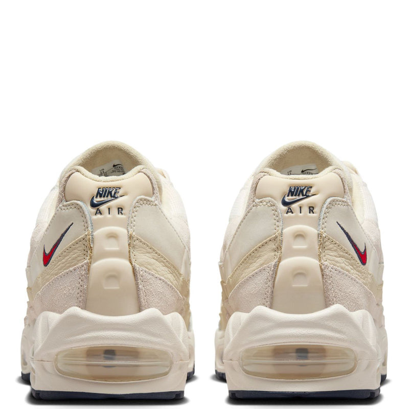 Men's Air Max 95 OG PRM Pale Ivory/University Red (IH4378 110)