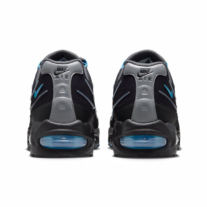 Nike Men's Air Max 95 Tech (Black/University Blue) - August Shop