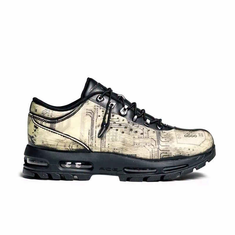Nike Men's Air Max Goadome Low (Black/Metallic Silver) - August Shop