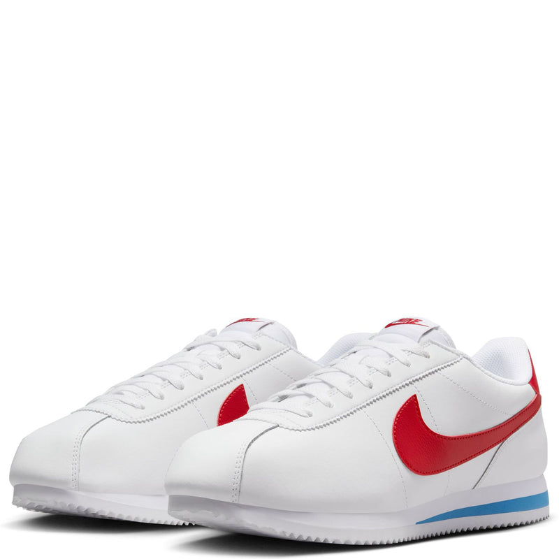 Men's Cortez White/Varsity Red-Varsity Blue (DM4044 108)