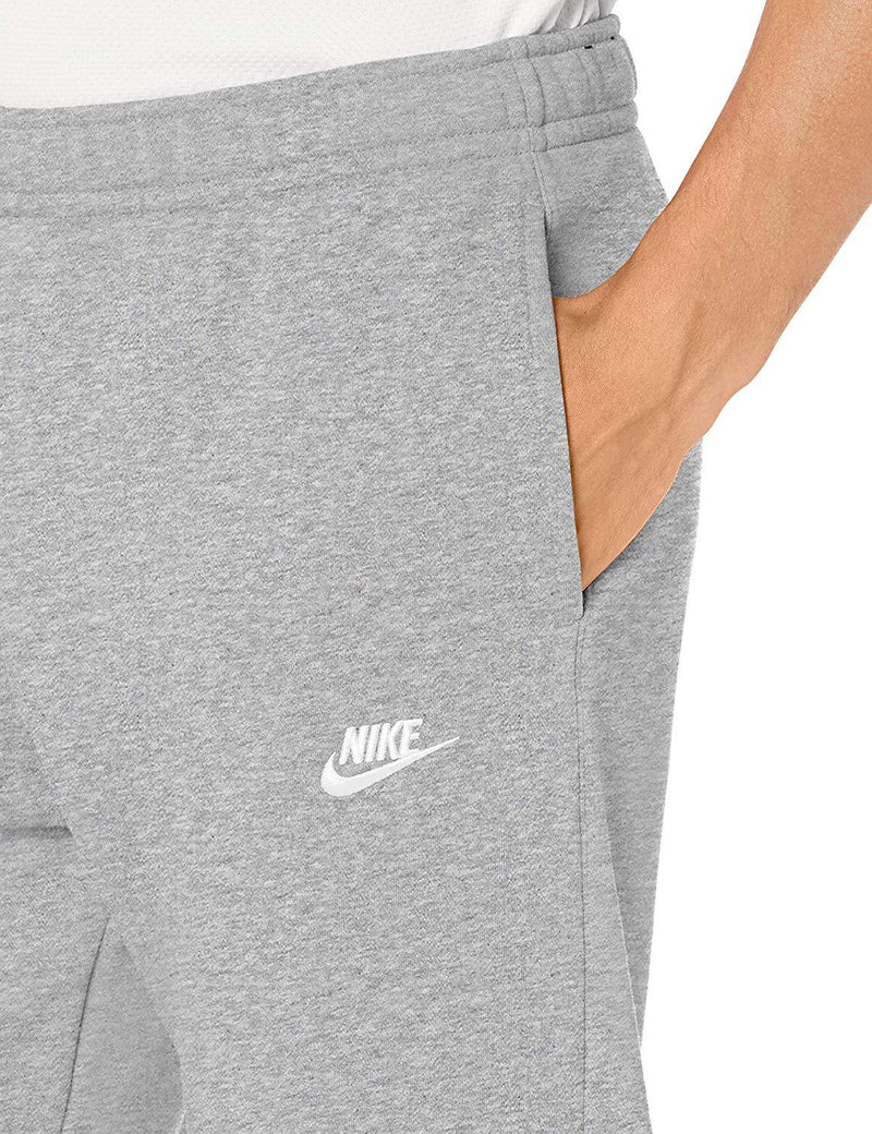 Men's Dk Grey Heather/Matte Silver/Wht Sportswear Club Joggers
