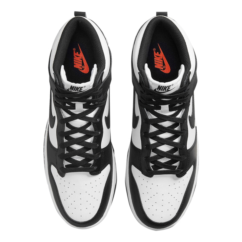 Men's Dunk Hi Retro White/Black-Total Orange (DD1399 105)