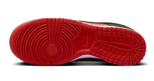 Men's Dunk Low Retro BTTYS Mystic Red/Cargo Khaki (DV0833 600)