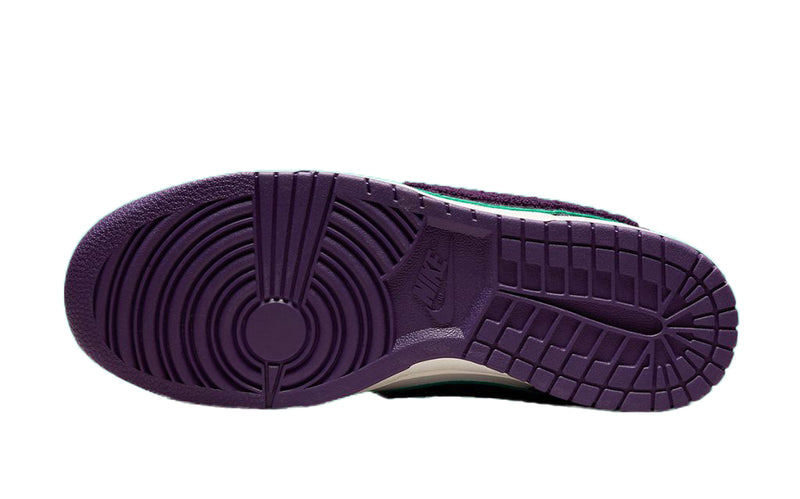 Men's Dunk Low Retro "Chenille Swoosh" Sl/Grand Prple (DQ7683 100)