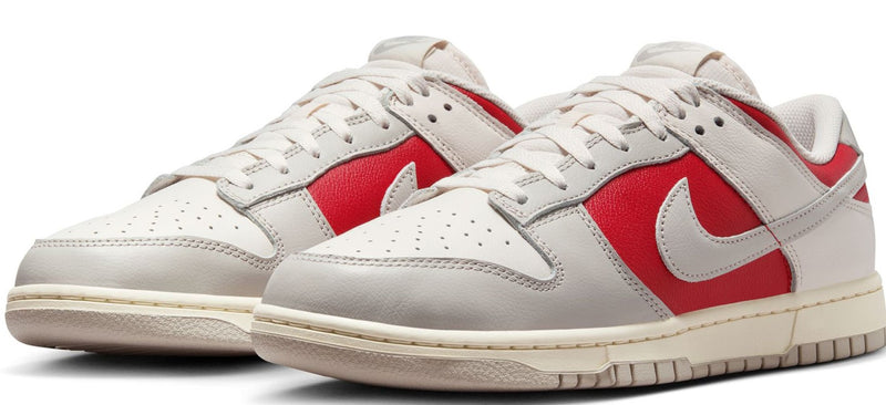 Men's Dunk Low Retro Phantom/LT Iron-Gym Red (HJ9093 030)