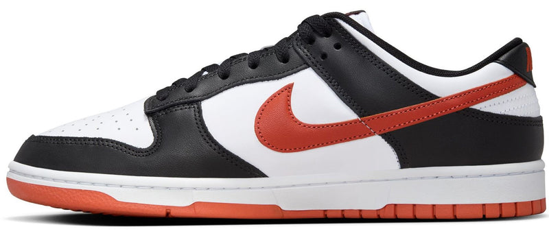 Men's Dunk Low Retro White/Dragon Red-Black (DV0833 108)