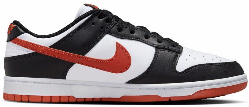 Men's Dunk Low Retro White/Dragon Red-Black (DV0833 108)