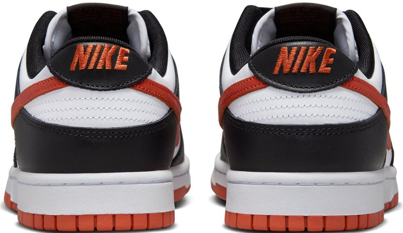 Men's Dunk Low Retro White/Dragon Red-Black (DV0833 108)