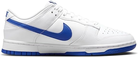 Men's Dunk Low Retro White/Hyper Royal (DV0831 104)