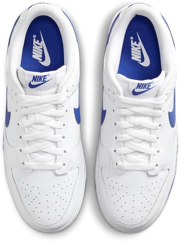Men's Dunk Low Retro White/Hyper Royal (DV0831 104)