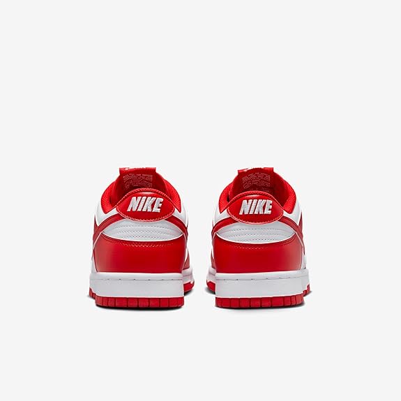 Men's Dunk Low Retro White/University Red-White (HF5441 104)