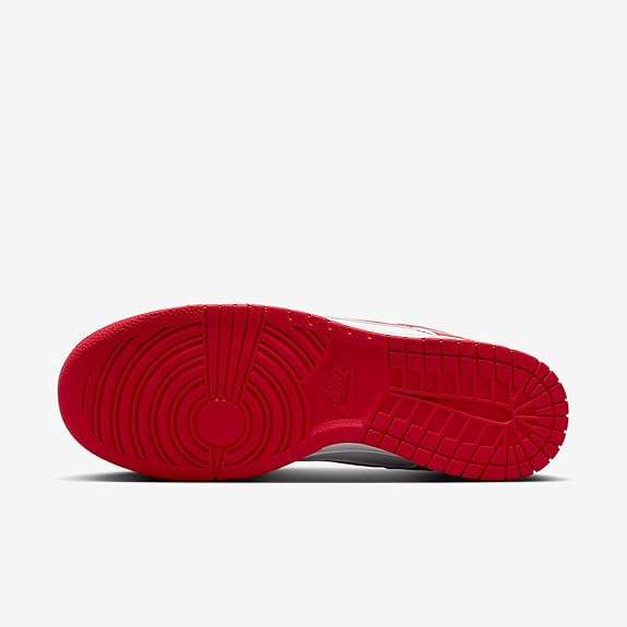 Men's Dunk Low Retro White/University Red-White (HF5441 104)