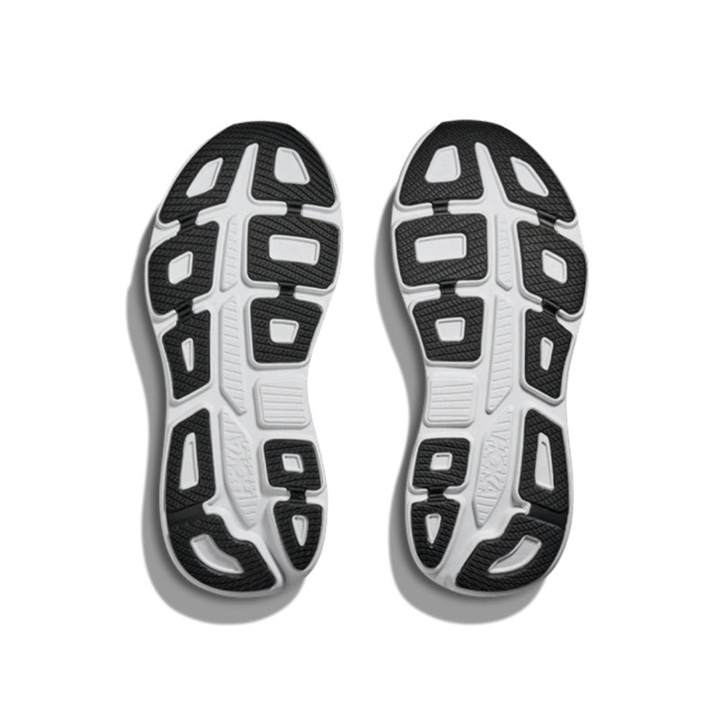 Men's HOKA Bondi 9 Black/Vermillion (1162011-BKVR)