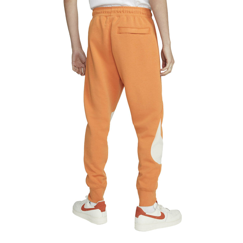 Men's Hot Curry/Pearl White Sportswear Swoosh Tech Fleece Pants