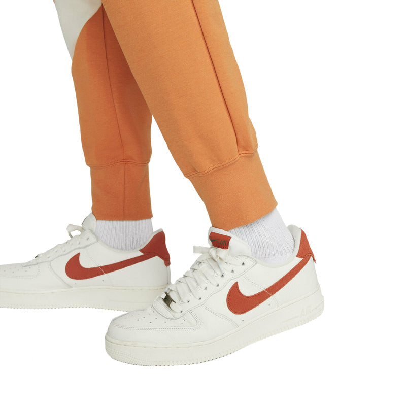 Men's Hot Curry/Pearl White Sportswear Swoosh Tech Fleece Pants