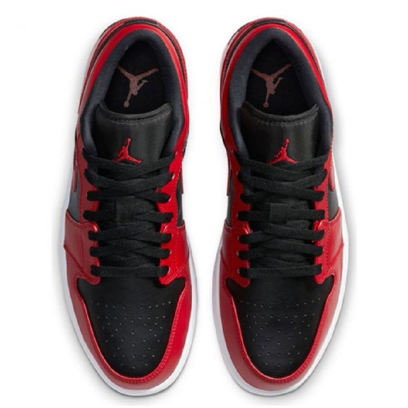 Men's Jordan 1 Low Gym Red/Black-White (553558 606)