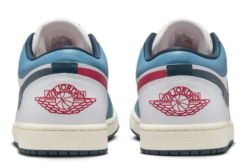 Men's Jordan 1 Low SE "Motion" White/Armory Navy-Aegean Storm (HM3711 144)