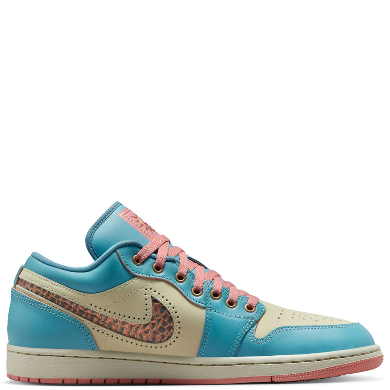 Men's Jordan 1 Low SE "Somos Eternos" Denim Turq/Smokey Blue (IM8120 464)