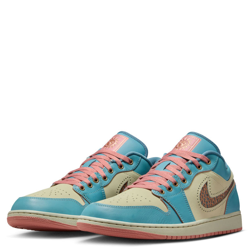 Men's Jordan 1 Low SE "Somos Eternos" Denim Turq/Smokey Blue (IM8120 464)
