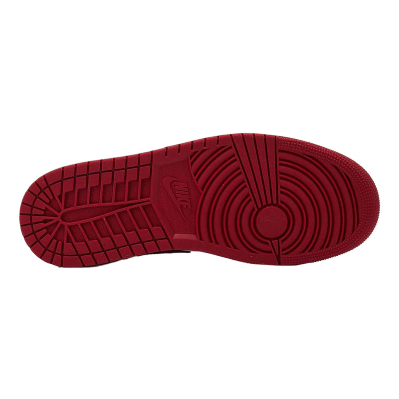 Men's Jordan 1 Low Summit White/Varsity Red (553558 166)
