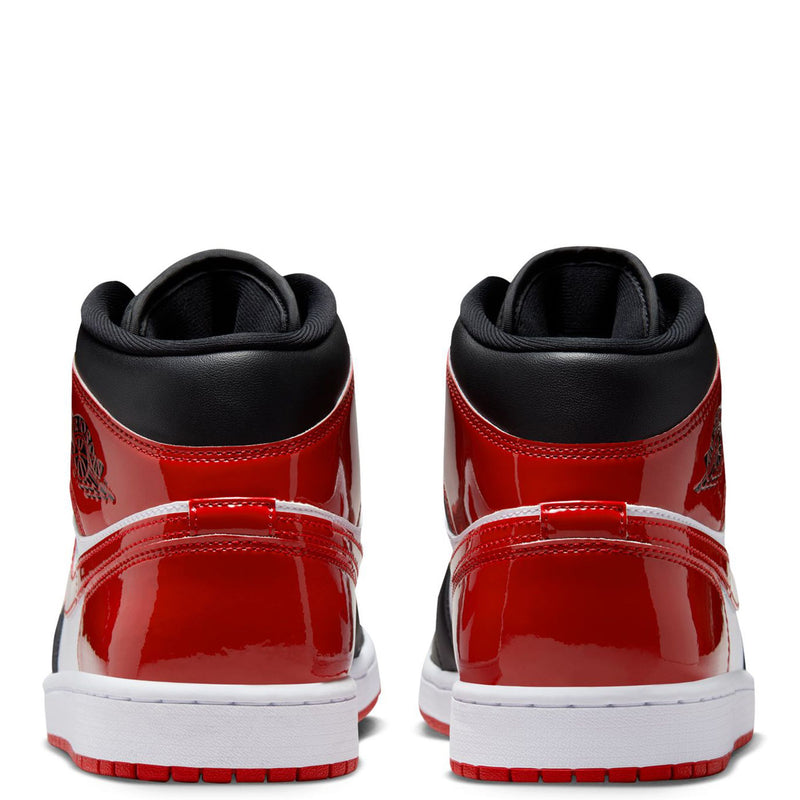 Men's Jordan 1 Mid SE Black/Varsity Red-White (HV4091 006)
