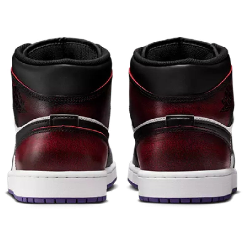 Men's Jordan 1 Mid SE True Red/Black-White (IQ9383 611)