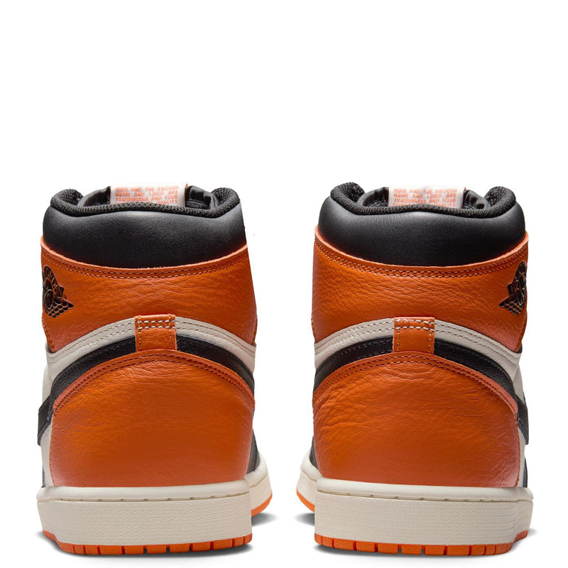 Men's Jordan 1 Retro High OG Black/Black-Sail-Starfish (DZ5485 008)