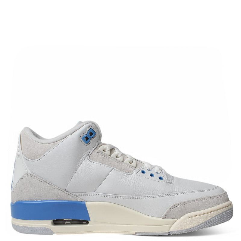 Men's Jordan 3 Retro "Lucky Shorts" Smmt Wht/Hydrogen Blue (CT8532 101)