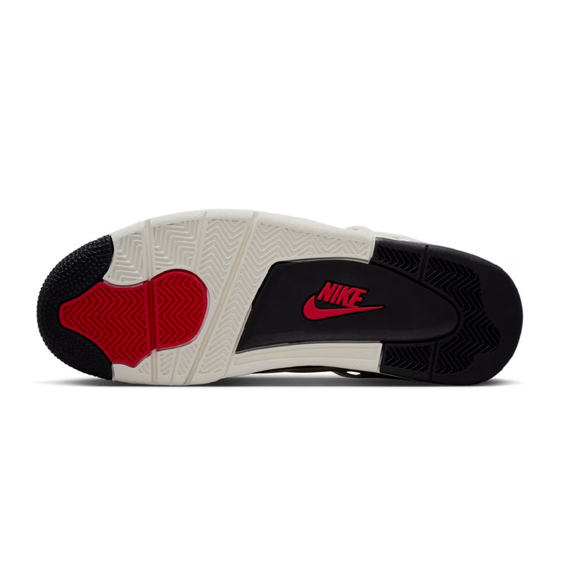 Men's Jordan 4 Retro OG FC "Flight Club" Sail/Black-University Red (IM4002 100)