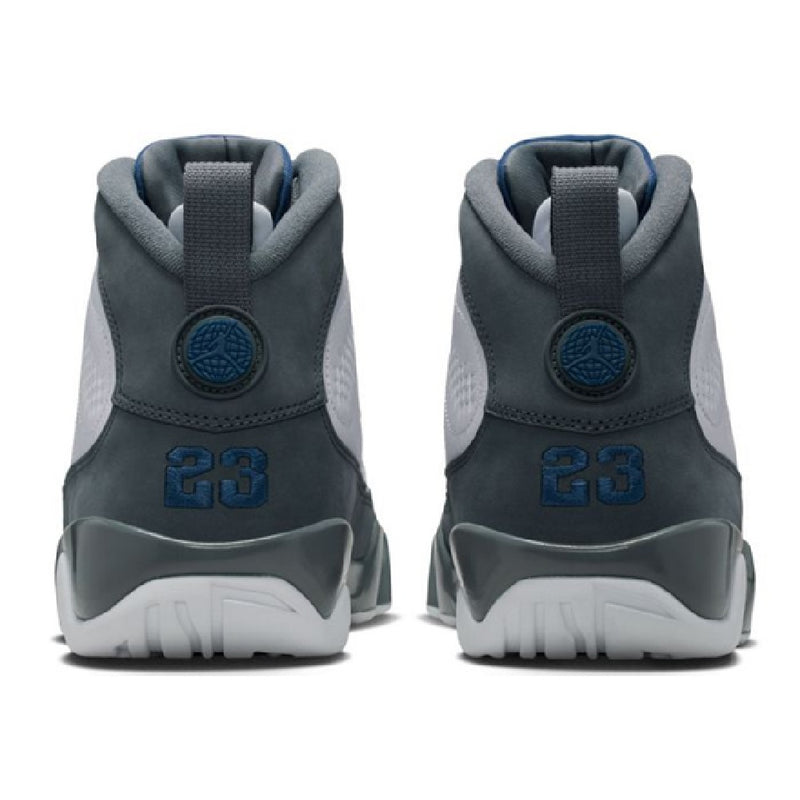 Men's Jordan 9 Retro White/French Blue-Flint Grey (HV4794 100)