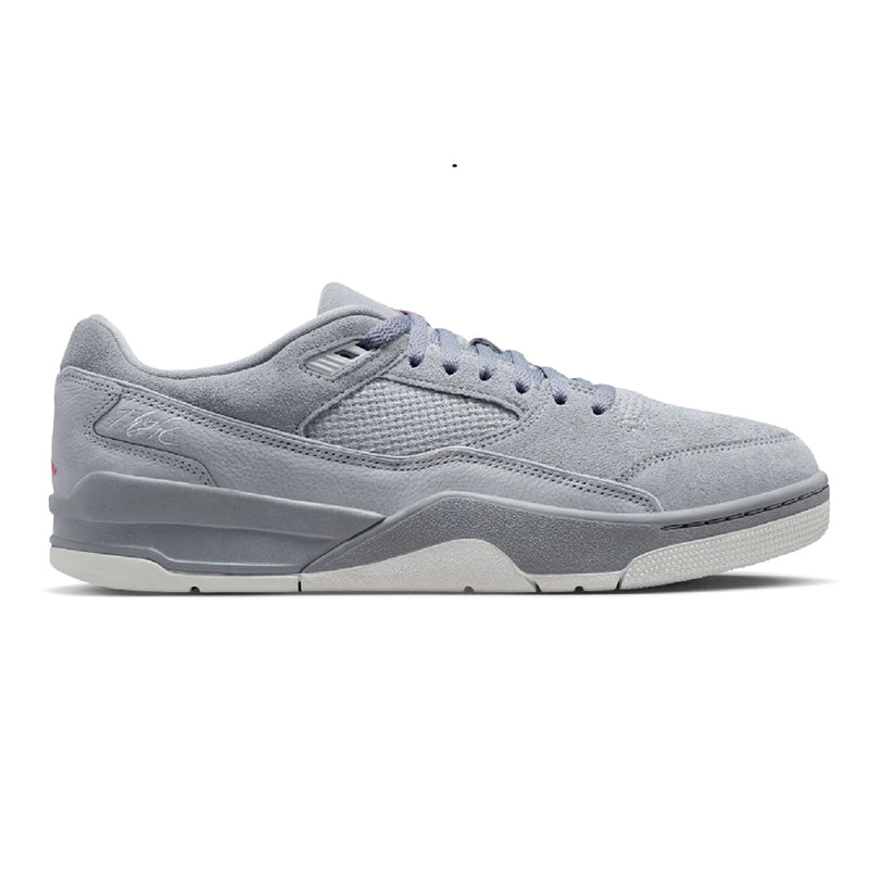 Men's Jordan Flight Court Cool Grey/Varsity Red (HF3255 007)
