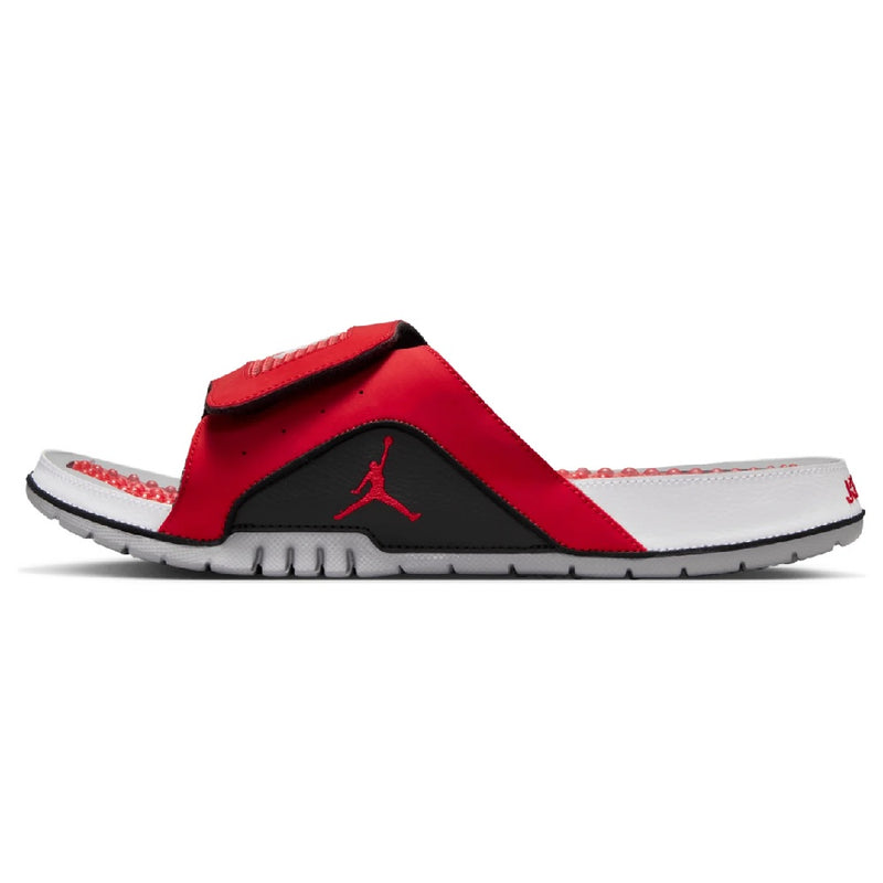 Men's Jordan Hydro IV Retro Fire Red/White-Black (532225 600)