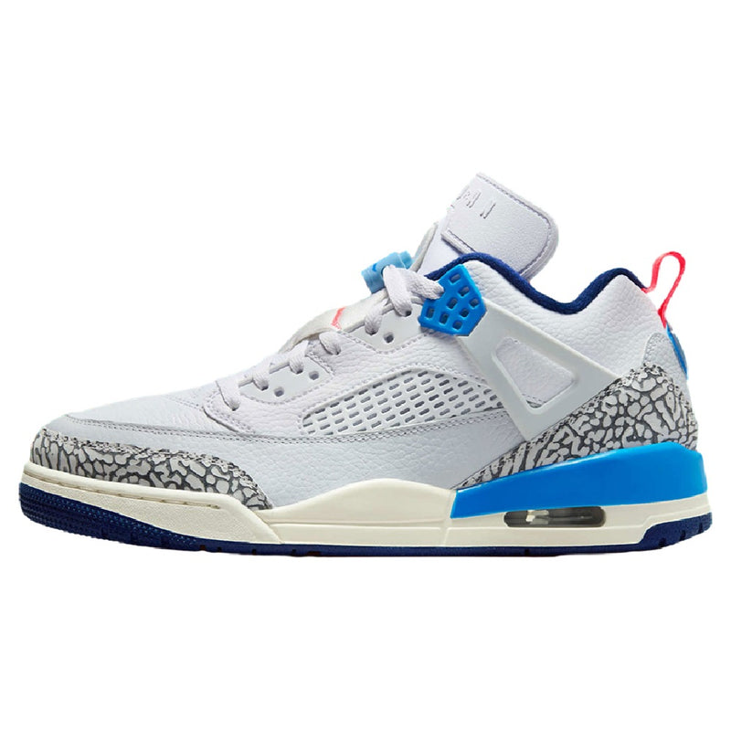Men's Jordan Spizike Low White/Hot Lava-Pure Platinum (FQ1759 110)