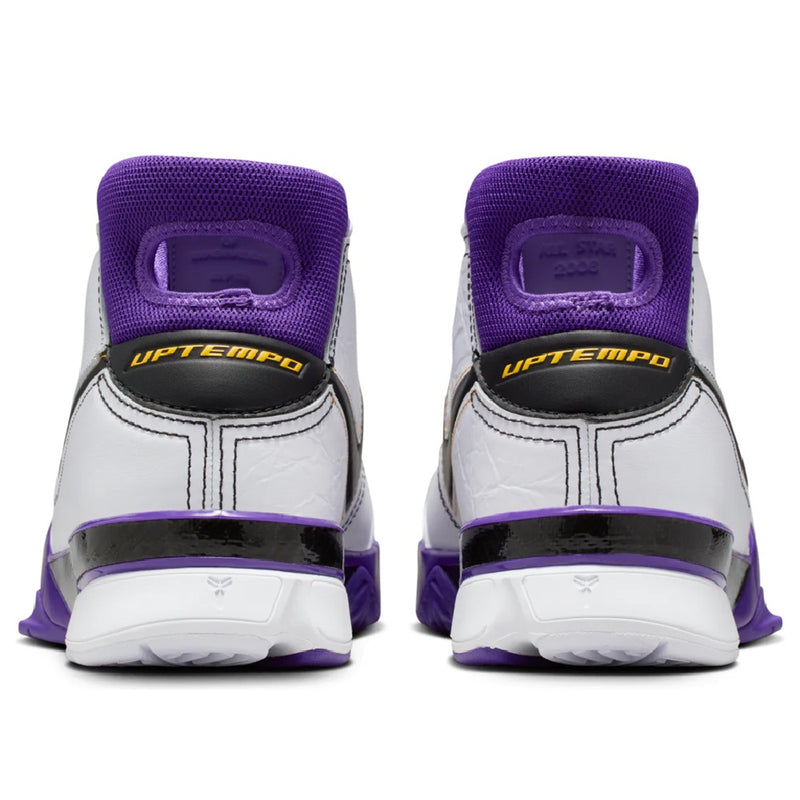 Men's Kobe 1 Protro '81 Points' White/Black-Court Purple (IM0542 100)