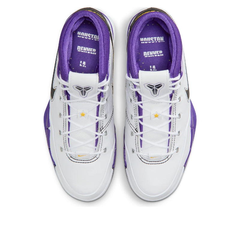Men's Kobe 1 Protro '81 Points' White/Black-Court Purple (IM0542 100)