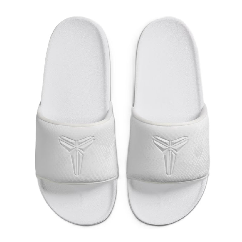 Men's Kobe Offcourt Slide White/White (IF2870 100)