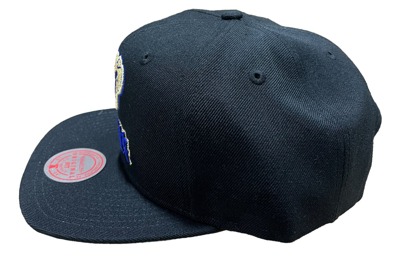 Men's Mitchell & Ness Blck NBA Dallas Mavericks Water Tiger HWC Snapback - OSFA