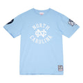 Men's Mitchell & Ness Light Blue UNC NCAA Champ City T-Shirt