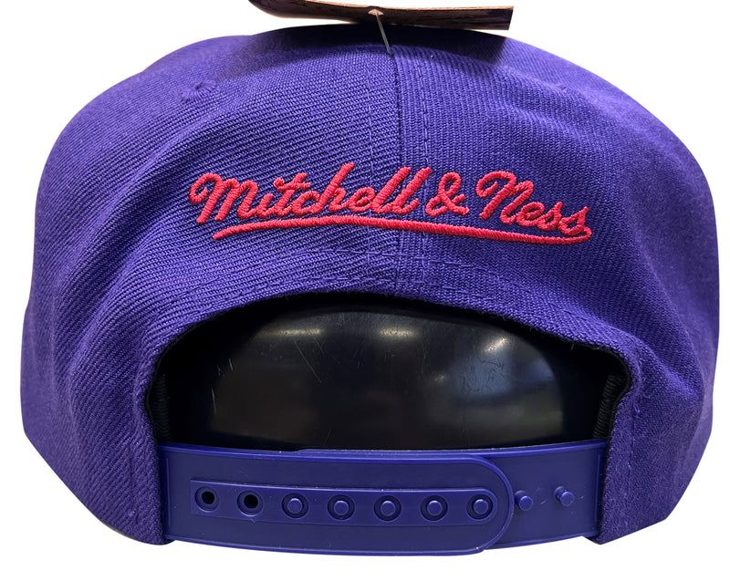 Men's Mitchell & Ness Purple NBA Toronto Raptors ZZ HWC Snapback - OSFA