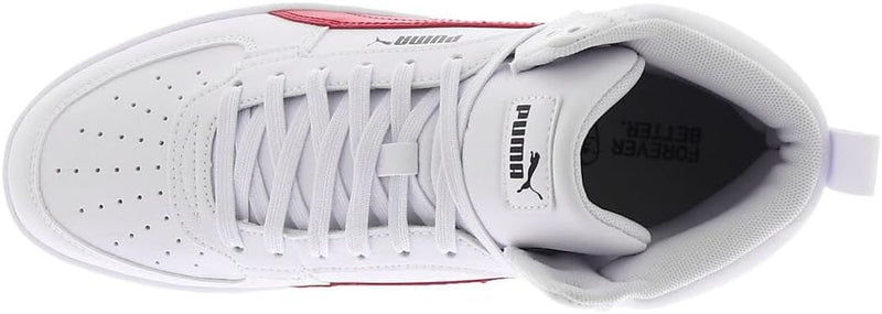 Men's Puma Caven 2.0 Mid Puma White/Red-Black (392291 06)