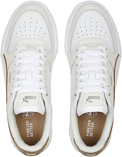 Men's Puma Caven Dime White/Ivory/Tan/Silver (384953 17)