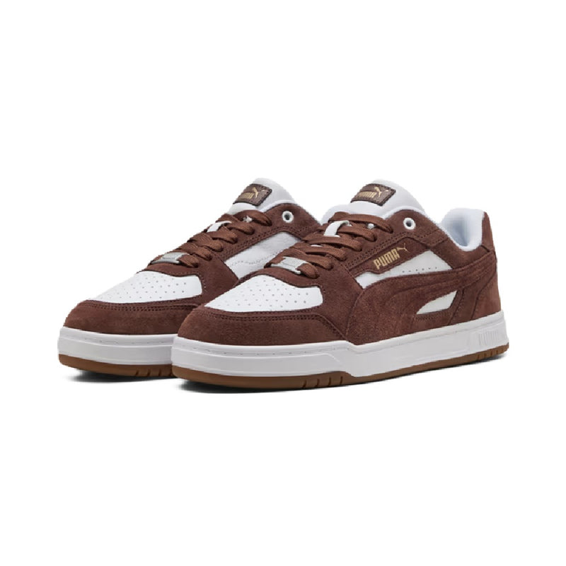 Men's Puma Caven III Plus SD Chestnut Brown-White-Gold (404491 03)