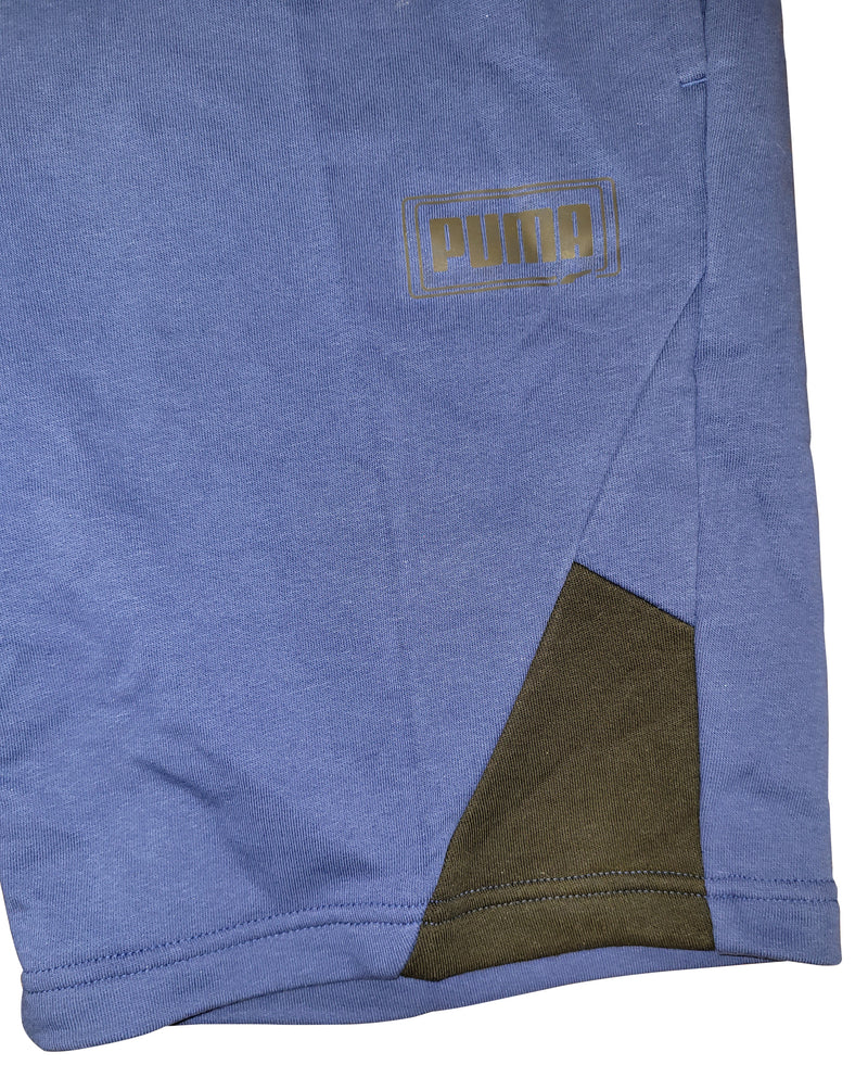 Men's Puma Elektro Blue Rebel Shorts 9"