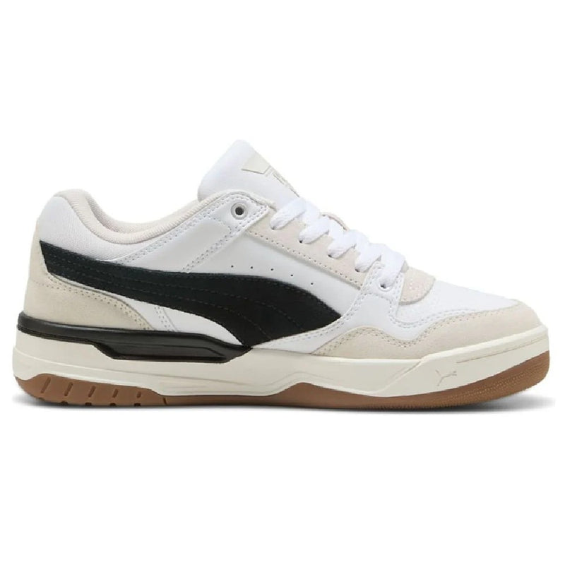 Men's Puma Rebound Retro SD White-Black-Feather Gray (400214 01)