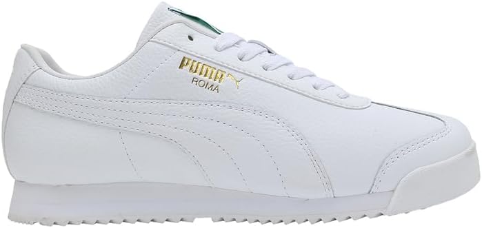 Men's Puma Roma Standard Puma White-Archive Green (396808 03)