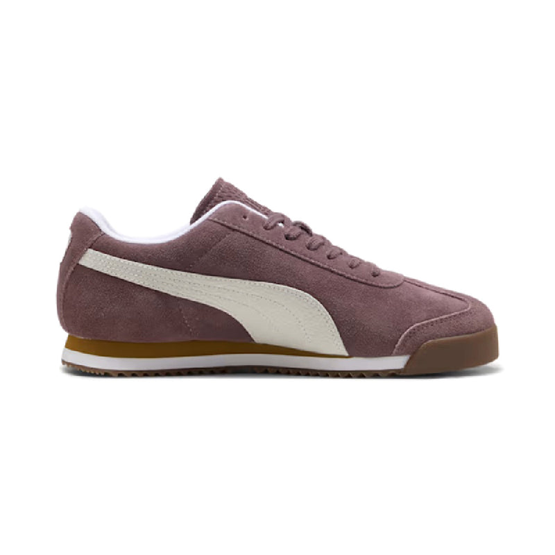 Men's Puma Roma Suede Raisin-Puma White (398635 11)