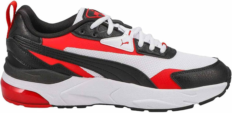Men's Puma Vis2K Back To Heritage Puma White-Puma Black-Red (393469 02)